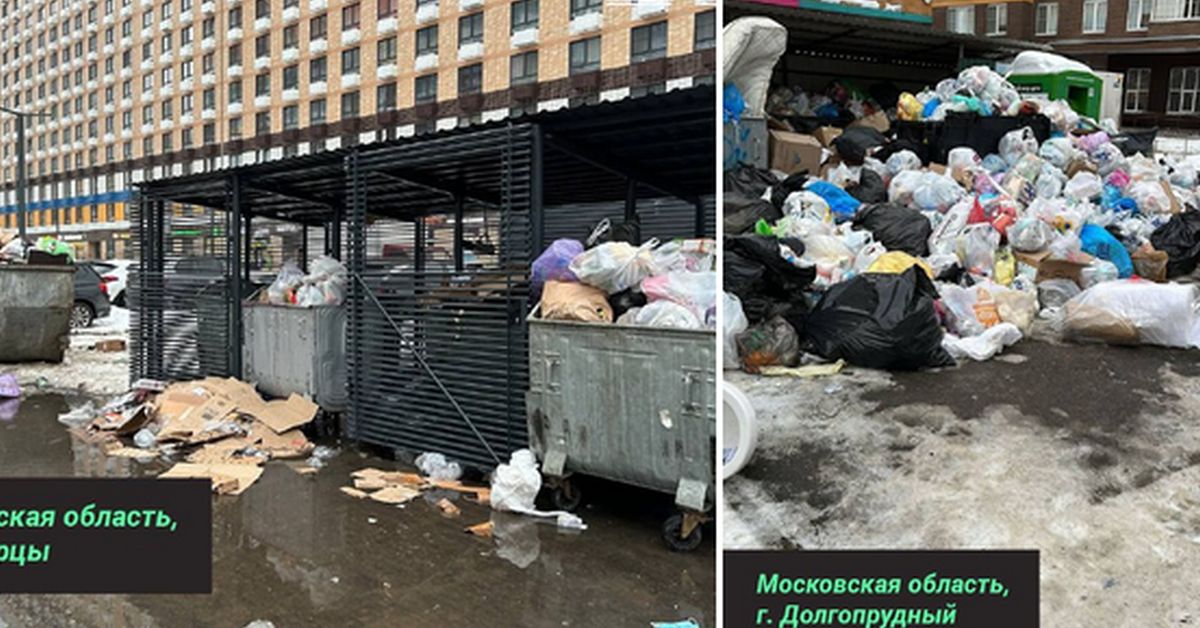 Москва потонула: сначала в снегу, а потом в мусоре