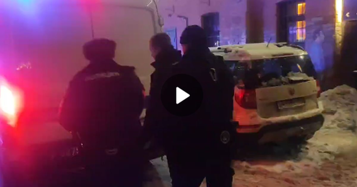В Петербурге полицией разогнано сборище неправильных сторонников СВО на Украине