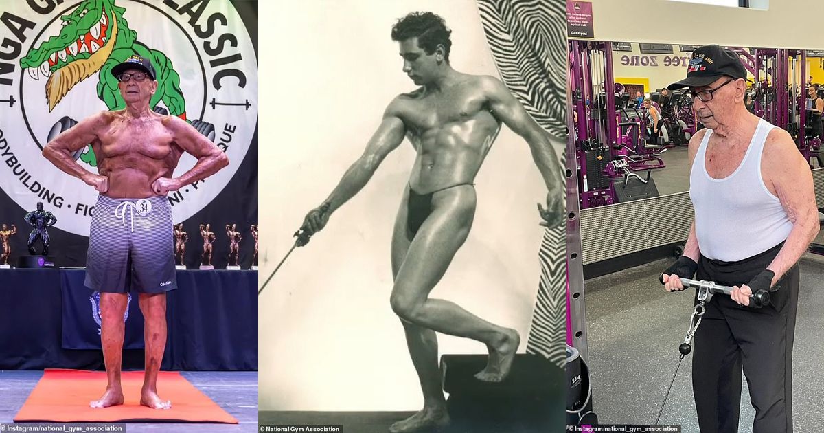 100-годишен бодибилдър споделя тайната на силата си